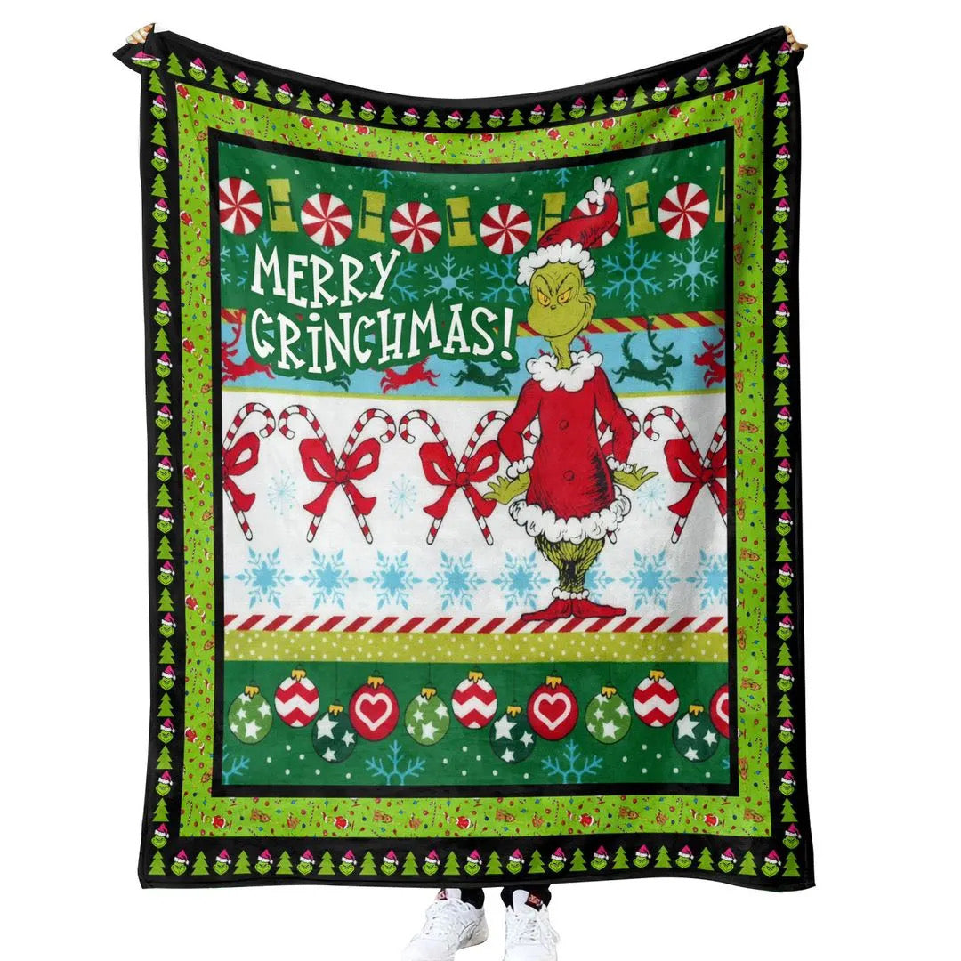 Grinch Blanket