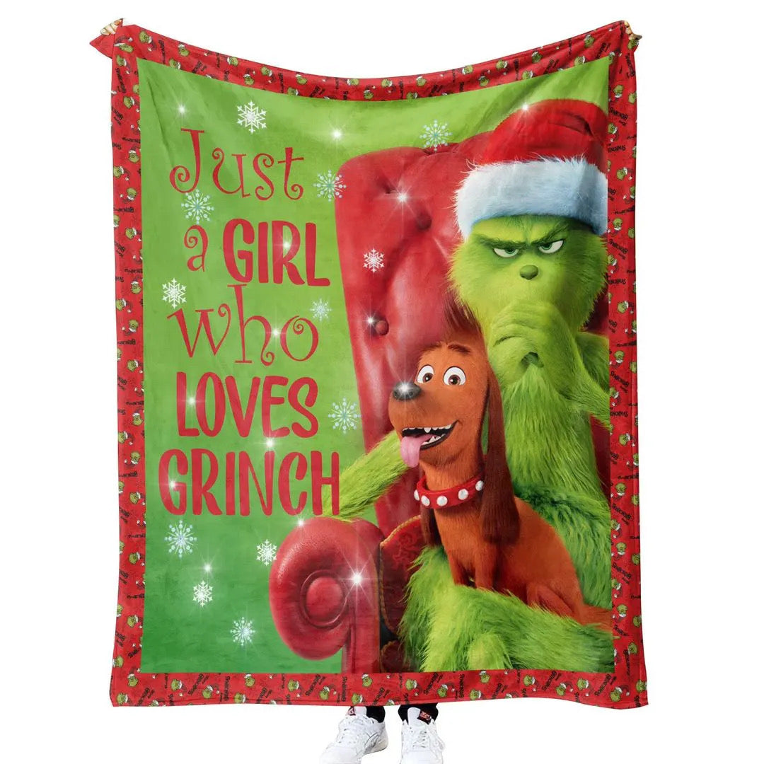 Grinch Blanket