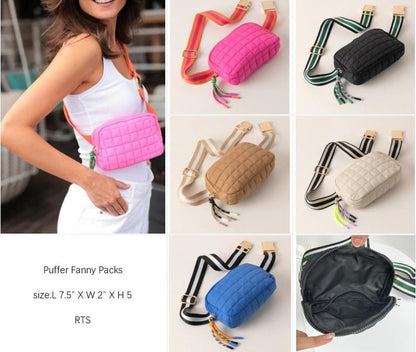 Puffer Cross body bags