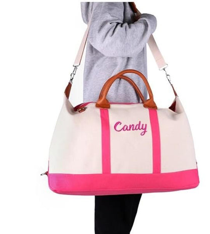 Solid Weekender Tote