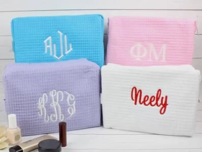 Waffle Cosmetic Bag